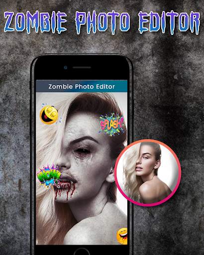Zombie Photo Editor 4 تصوير الشاشة