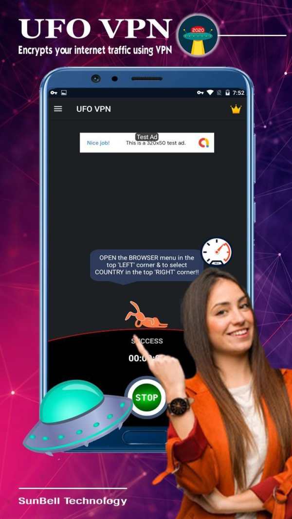 UFO VPN - Faster, Safer Internet & Unlimited VPN screenshot 4