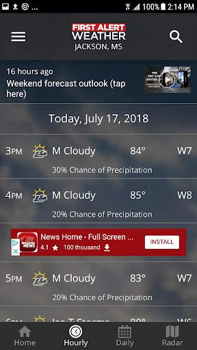 First Alert Weather screenshot 3