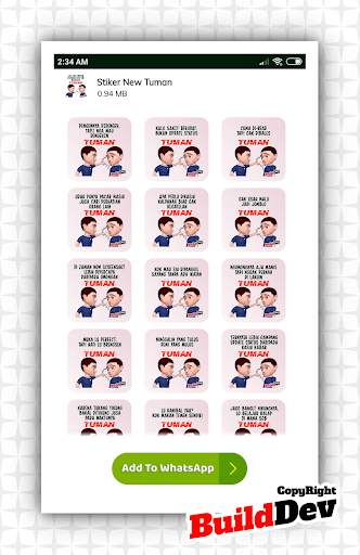 Kumpulan Stiker WA Keren 2021 WAStickerApps screenshot 9