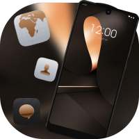 Elegant business black bright theme Find X on 9Apps