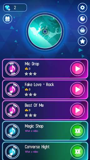 BTS Road: KPOP Magic Dancing Road Tiles Game 2019! screenshot 2