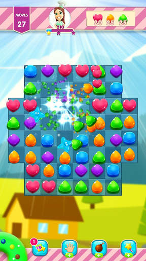 Magic Sugar Blaster: Free Candy Games Offline screenshot 2