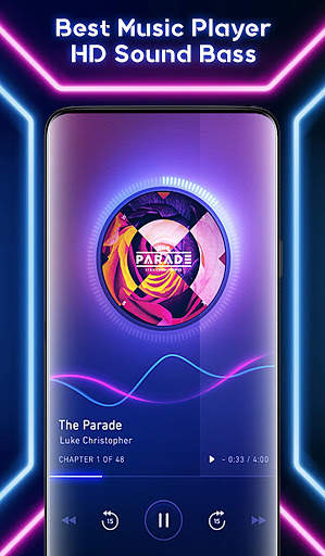 Music Player Galaxy S10 S20 Ultra Free Music screenshot 1