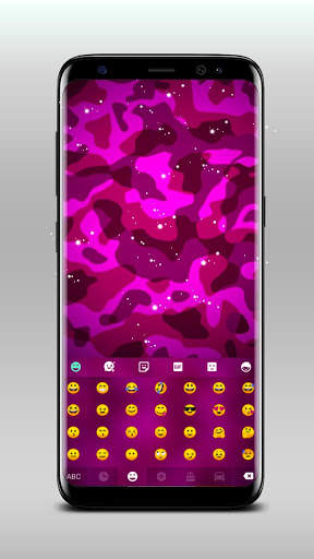 Pink Military Keyboard स्क्रीनशॉट 3