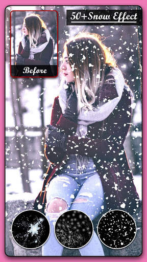 Snow photo editor screenshot 3
