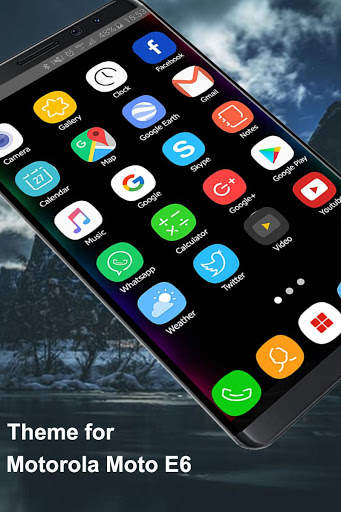 launcher Theme For Motorola Moto E6 screenshot 4