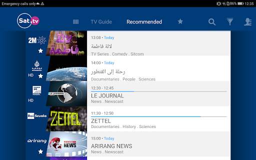 Free-to-air TV guide, Eutelsat/Nilelsat & HOTBIRD screenshot 10
