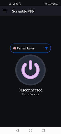 Scramble VPN Master — Fast & Secure Private Proxy screenshot 1