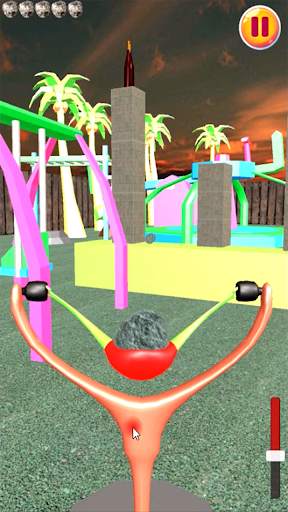 Slingshot 3D - [3D bottle breaking game] screenshot 5