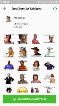 Memes sitckers for WhatsApp - WAStickerApps screenshot 1
