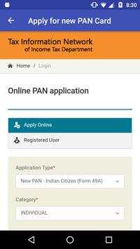 PAN Card Search, Scan, Verify & Application Status screenshot 2