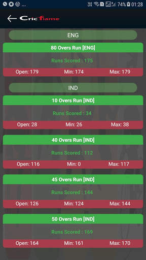 Cricflame  Cricket Live Line screenshot 12