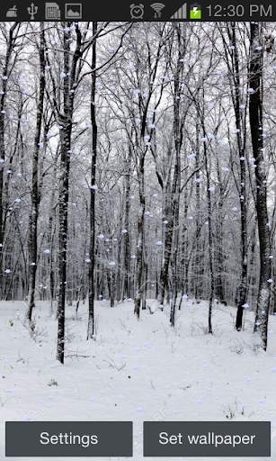 Snowfall Free Live Wallpaper screenshot 6