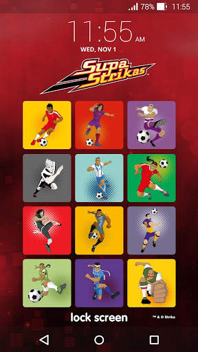 Supa Strikas Lock Screen screenshot 3