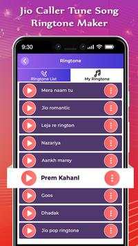 Jio Caller Tune Song - Ringtone Maker screenshot 2