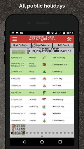 Singapore Calendar Horse 2020 screenshot 8