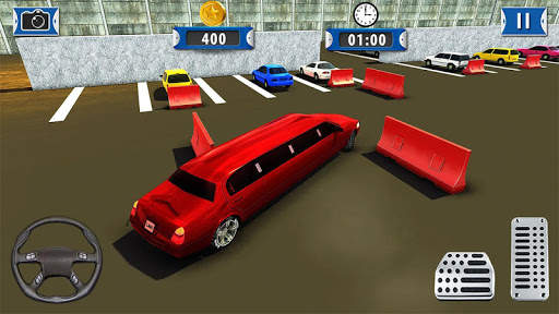 Limousine City Parking Game 3d screenshot 2