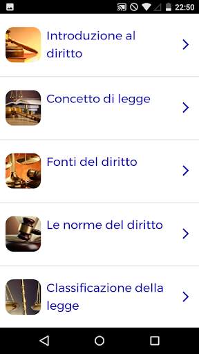 Corso di Diritto screenshot 1