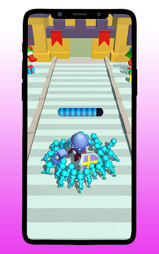 Push Crowd City Clash 3D Game screenshot 2