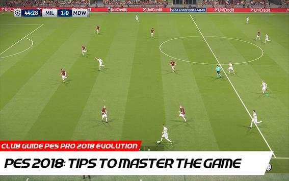 Club Guide PES Pro 2018 Evolution screenshot 1