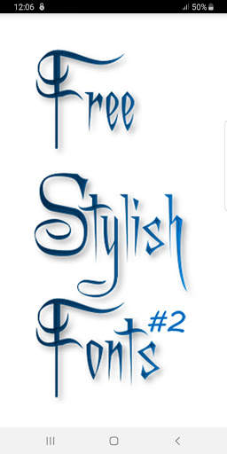 Stylish Fonts #2 screenshot 1