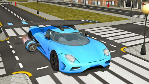 Flying Car- Vehicle Driving 3d screenshot 2