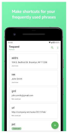 Text Expander 🚀 Texpand скриншот 1