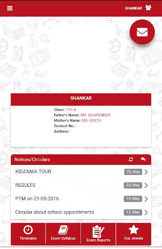 Xcvate School App screenshot 2