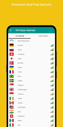 Vpn Super Unlimited Proxy - Free Vpn screenshot 3