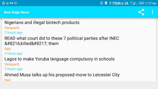 Nigeria Updates screenshot 5