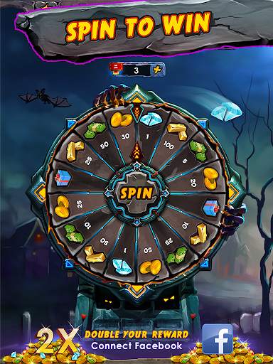 Zombie Ghosts Coin Party Dozer screenshot 2