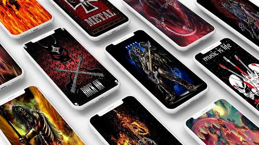 Heavy Metal Wallpapers 1 تصوير الشاشة