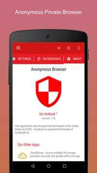 Anonymous Private VPN Browser screenshot 8
