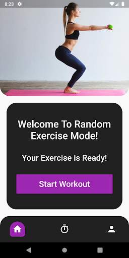 Home Workout Fitness App screenshot 1