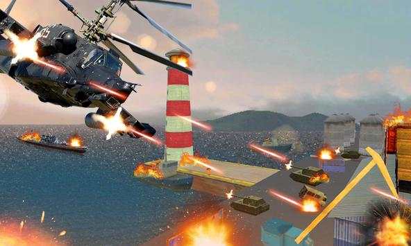 Helicopter Fighting Gunship Strike screenshot 4