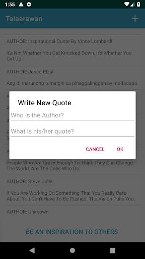 Talaarawan - Share Inspirational Quotes and Idioms screenshot 1