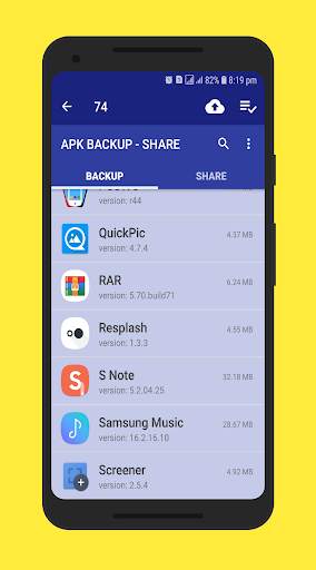 APK BACKUP - SHARE ( APK Extractor) screenshot 2