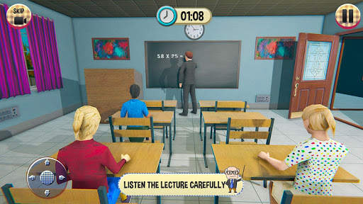 Virtual High School Girl Game- screenshot 4