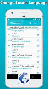 Locale Setting screenshot 1