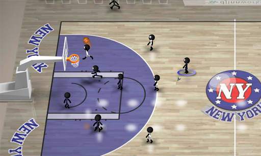 Stickman Basketball screenshot 1