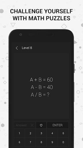 「数学のなぞなぞ」とパズルの数学ゲーム screenshot 1