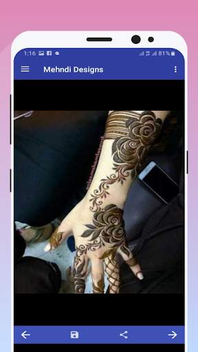 Mehndi Designs Offline screenshot 1