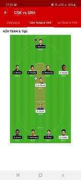 Dream Team - Winning Cricket Team Prediction screenshot 4