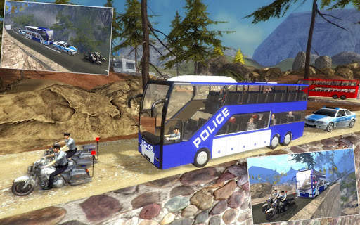 Offroad Police Bus Prisoner Transport screenshot 1