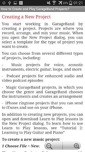 Free GarageBand Tutorials screenshot 5