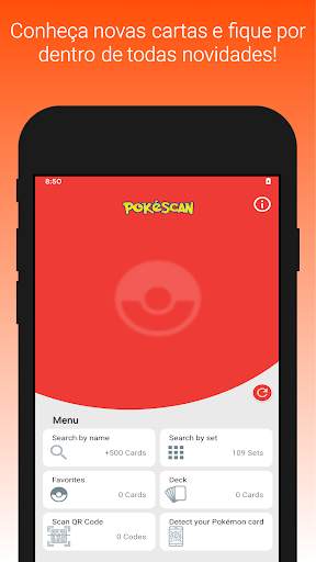 Poke Scan & Seletor de Cartas screenshot 1