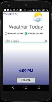 Weather Today screenshot 1