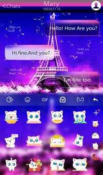 Night Eiffel Tower screenshot 3