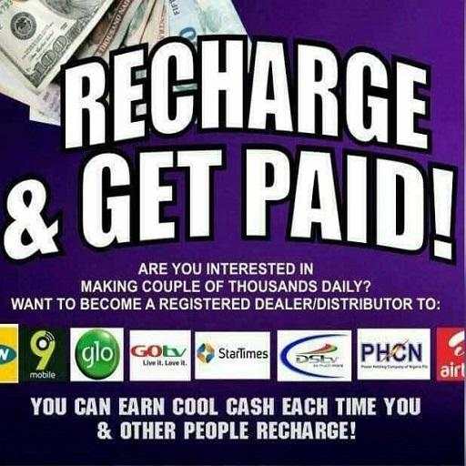 Recharge and get paid Nigeria 1.99